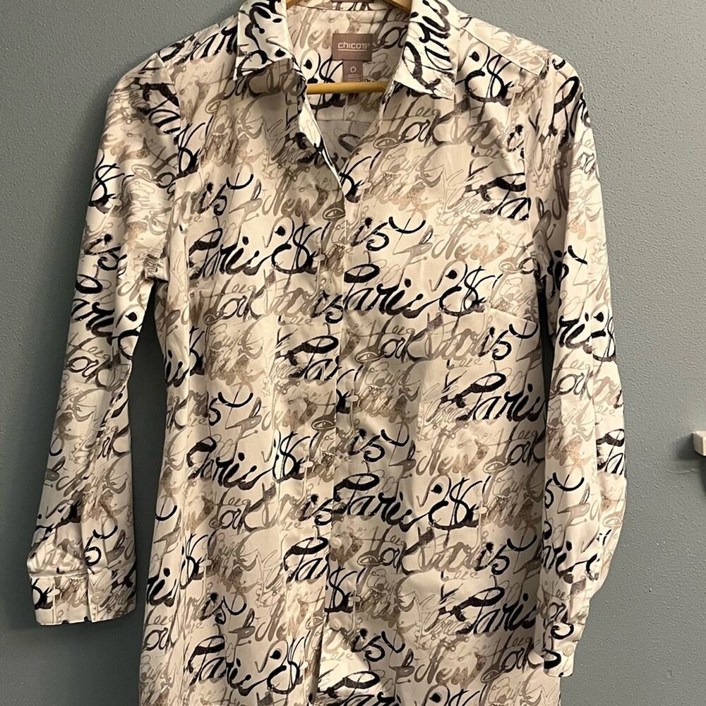 Chico’s Wrinkle Resistant Blouse